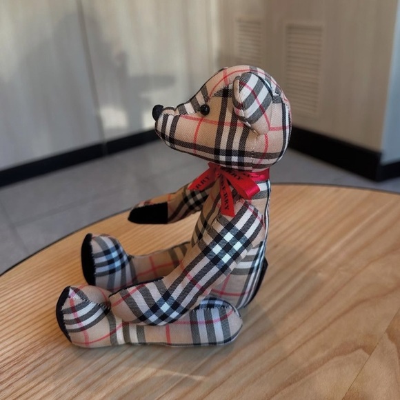 Burberry Plush 1998 Premium Collection Bear Canvas Beige BURBERRY Burberrys C... - Picture 2 of 5